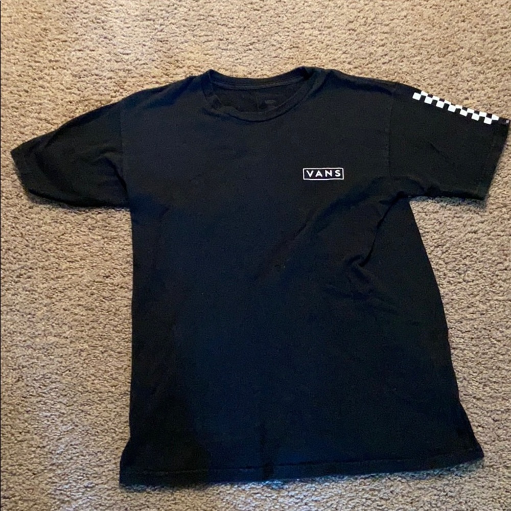 Black and White Vans Shirt